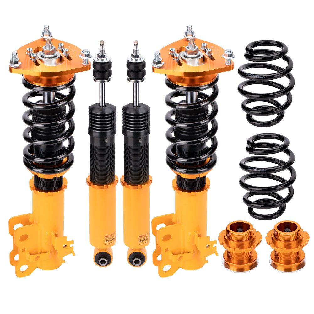 MaXpeedingrods Adjustable Coilovers Kit For Scion TC 2005-2010 - 24-Way Damper, Golden Finish