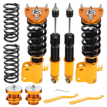 Compatible for Scion XB 2004-2006 Coilovers Strut Suspension Set 24 Ways Adjustable Damper  Lowering Kit