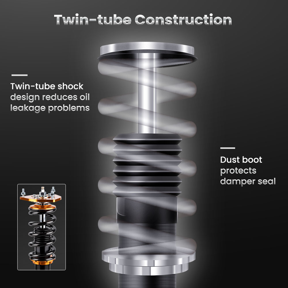 Coilovers Shock Absorber compatible for Toyota Corolla 88-99
