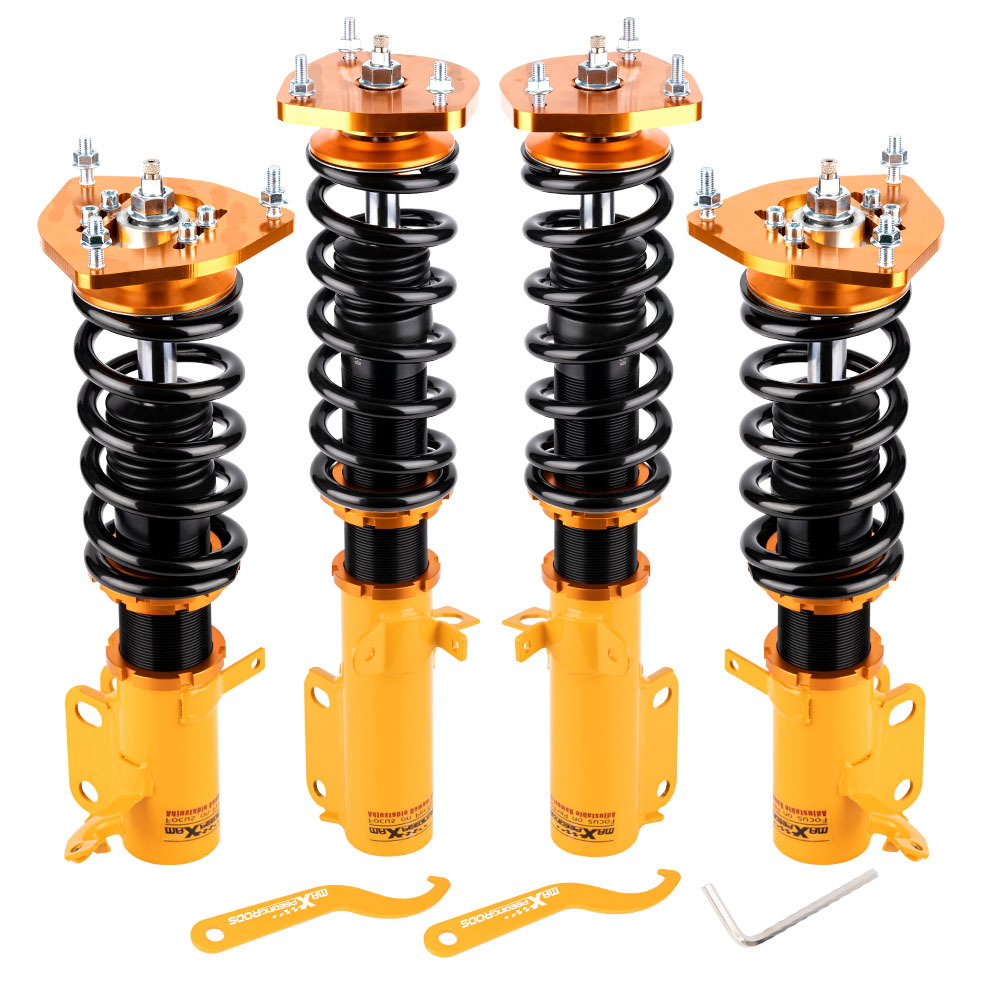 Compatible for Toyota Corolla 88-99 E90 E100 E110 AE92-AE111 Coilovers Shock Absorber Lowering Kit