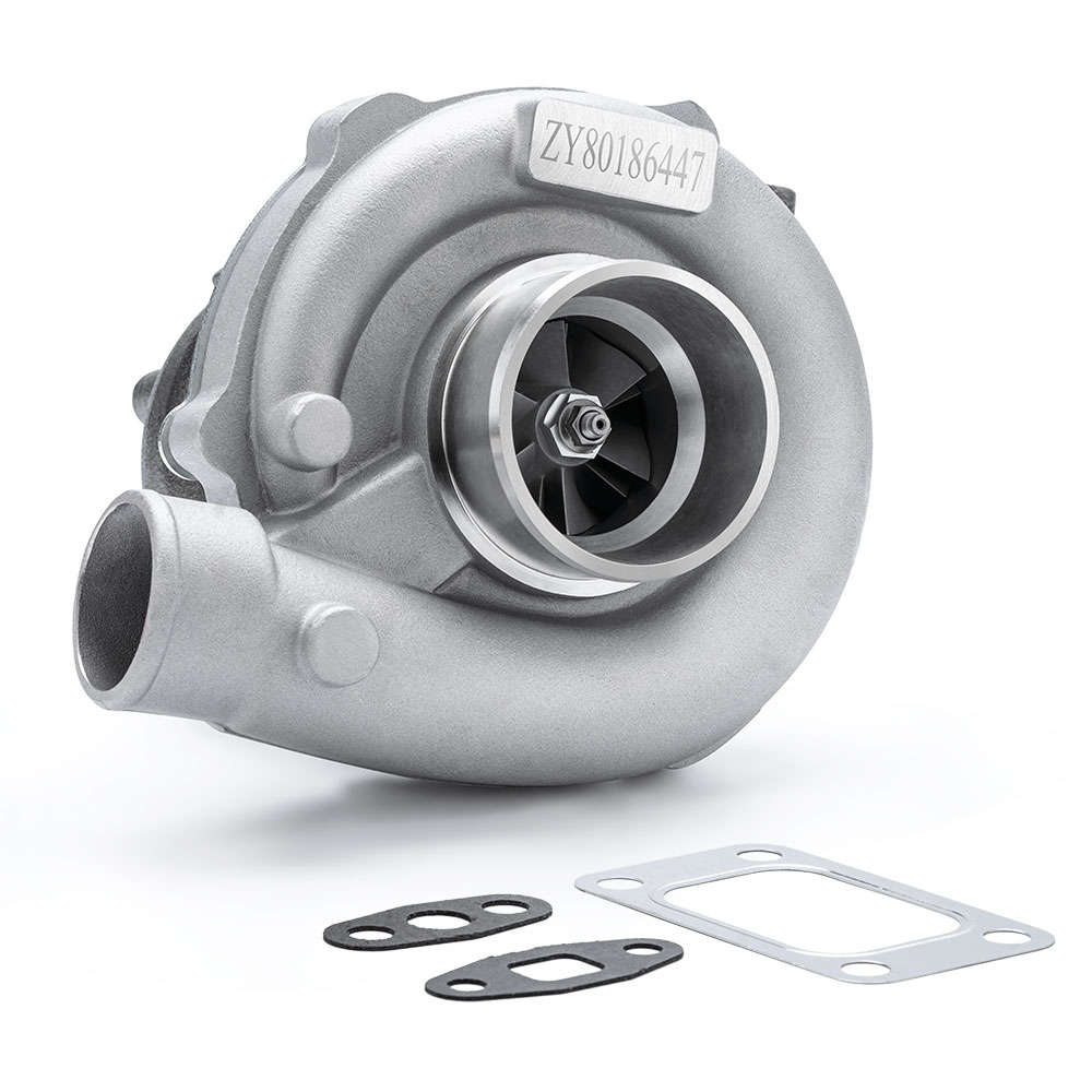 T3 T4 T04E .63 AR Universal Turbo Turbocharger for 1.6L to 2.3L 400HP Oil  Cooled