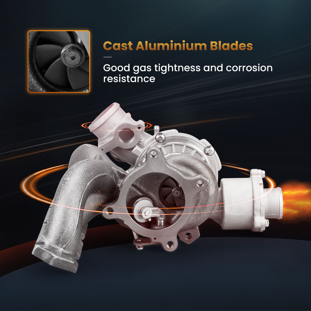 Cargador Turbo compatible para AUDI A4 A5 compatible para VW Volkswagen 2.0 TFSI 2009-2012 Quattro 06H145702G 06H145702L