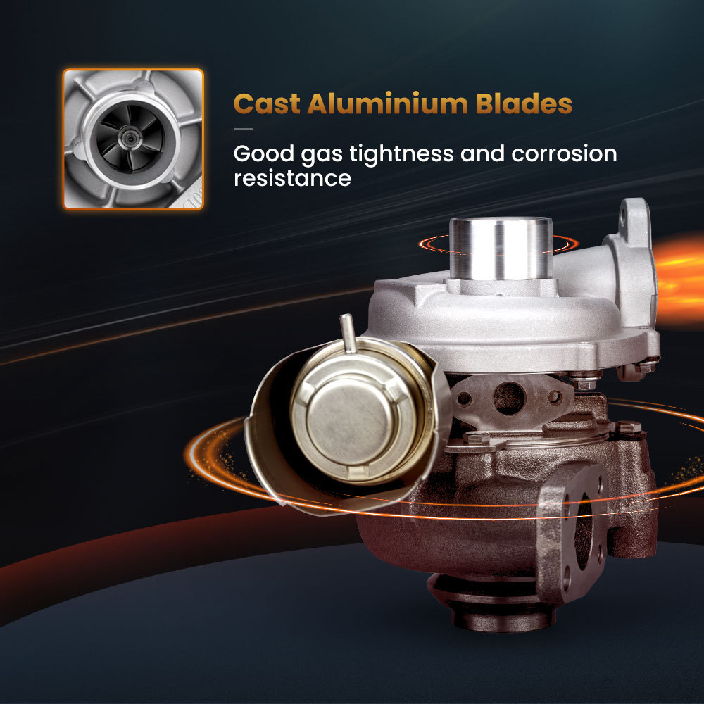 Turbo Turbocharger Turbolader Compatible for Ford Focus C-Max 1.6 TDCi 80 kW 109 PS DV6TED4 3M5Q-6K682-AE753420