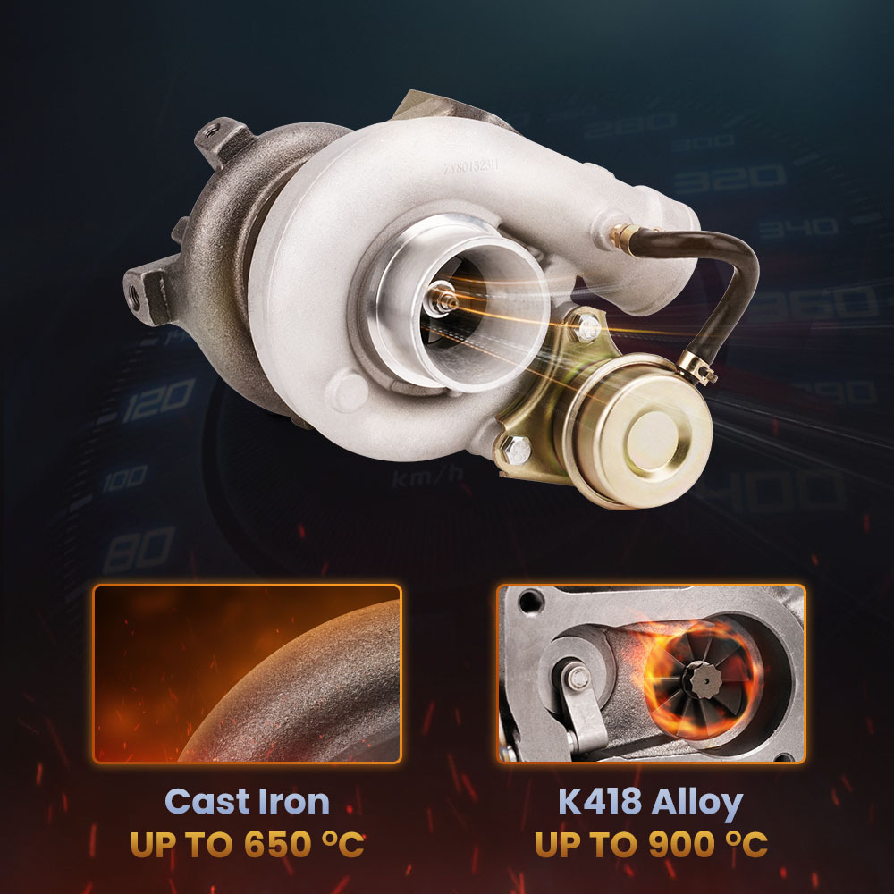 Turbocompresor compatible para Toyota Supra 3.0 L 7MGTE 1987-1994 CT26 17201-42020 Turbo