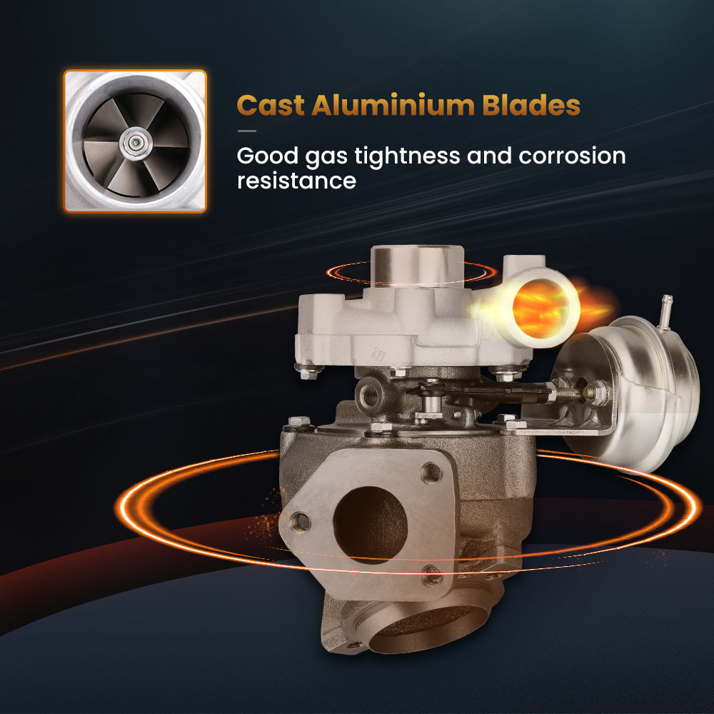 Turbocompresor compatible para Land Rover Freelander 2.0 Td4 82KW 2000- 708366-5003S 77814769