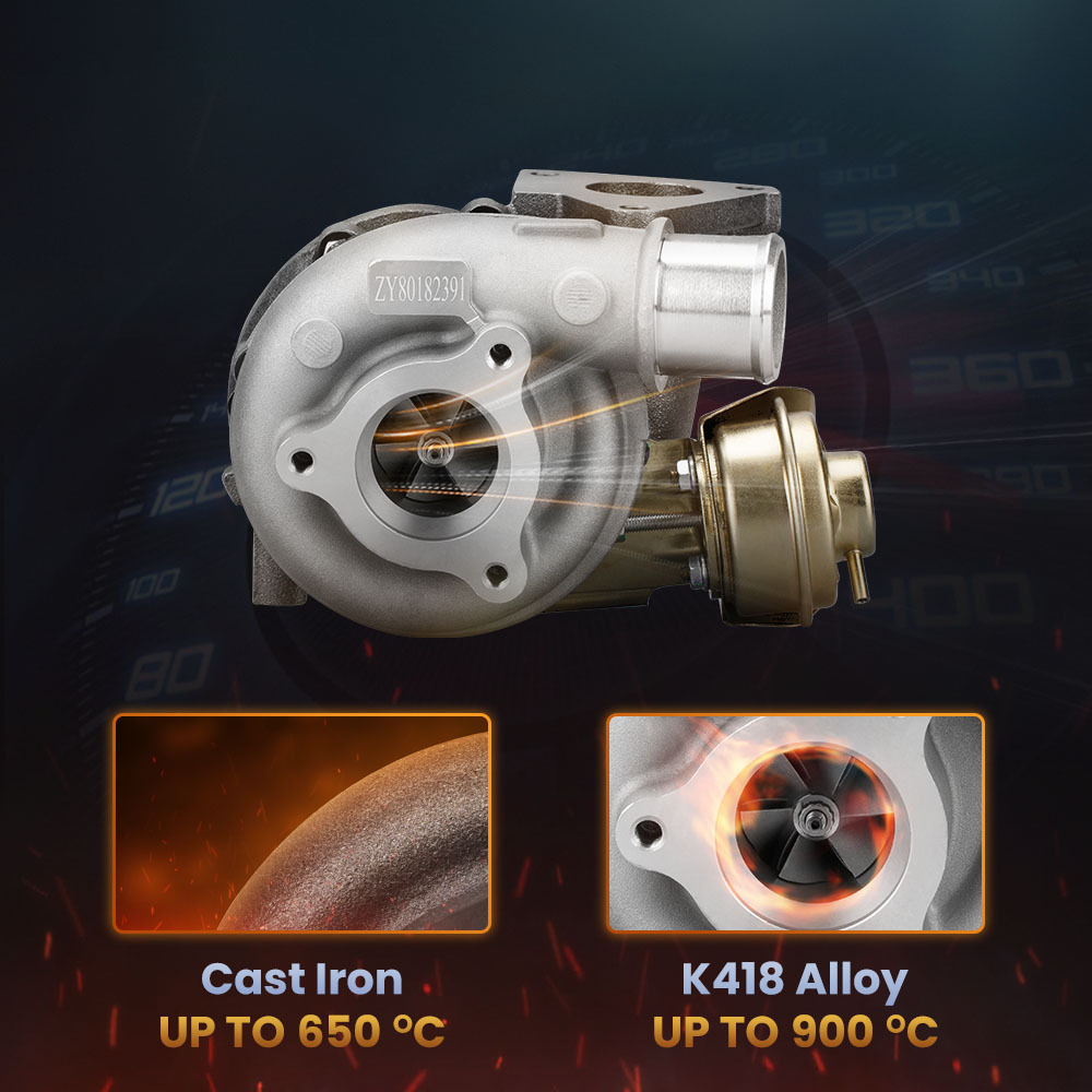 Cargador Turbo compatible para Nissan Patrol Terrano 3.0L para GT2052V 14411-2X900 14411-VC100