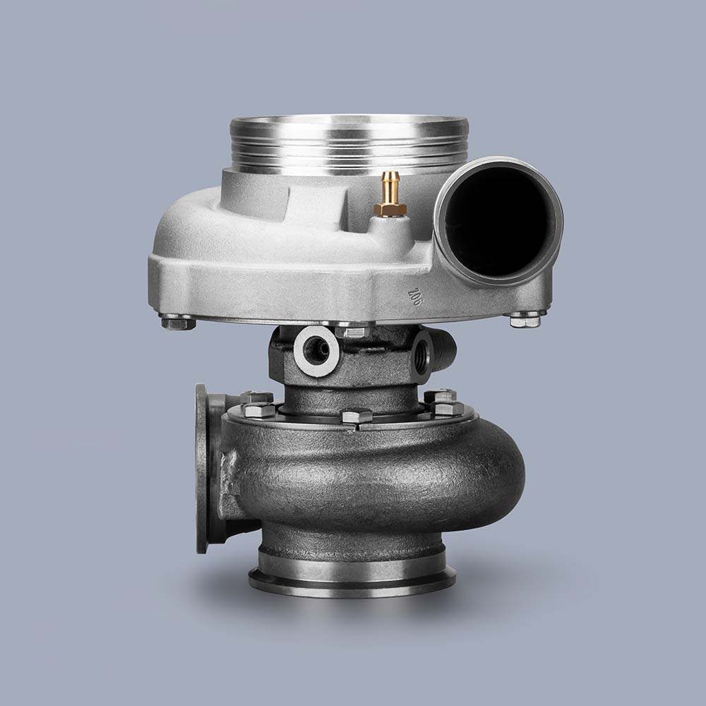 Turbocompressore universale GT3076 Racing Turbo A/R 0,82 0,63 raffreddato ad acqua e olio Turbocompressore con ruota del compressore in billet