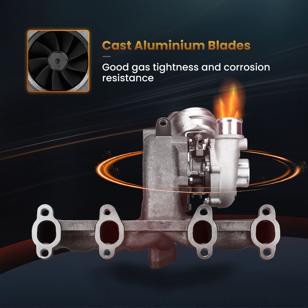 Turbocompresor compatible para VW Golf IV-1.9 TDI-115HP-85kw 454232 713673 713672 turbina