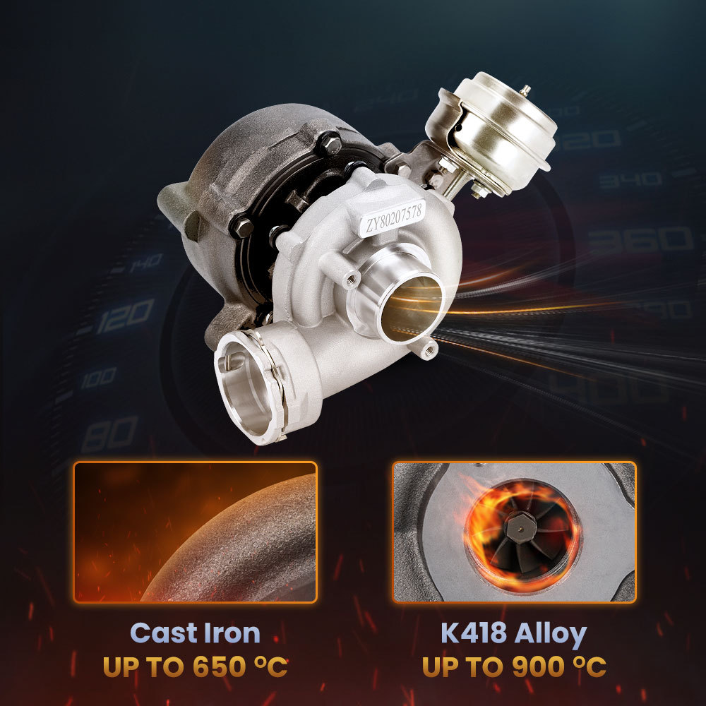 Turbo 03G145702F Compatible para Audi A6 2.0 TDI 140HP 103kw BRE/ BRF / BVG / BVF Motor 2004- 