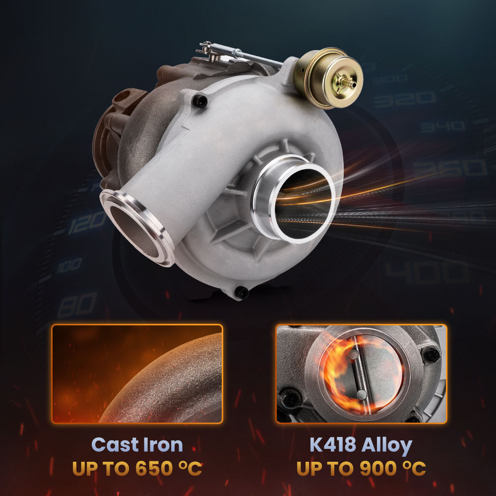 Nuevo GTP38 Turbo 99.5-03 compatible para Ford Super Duty Powerstroke Diesel 7.3L F250 F350 F450 1831383C94 Actualización