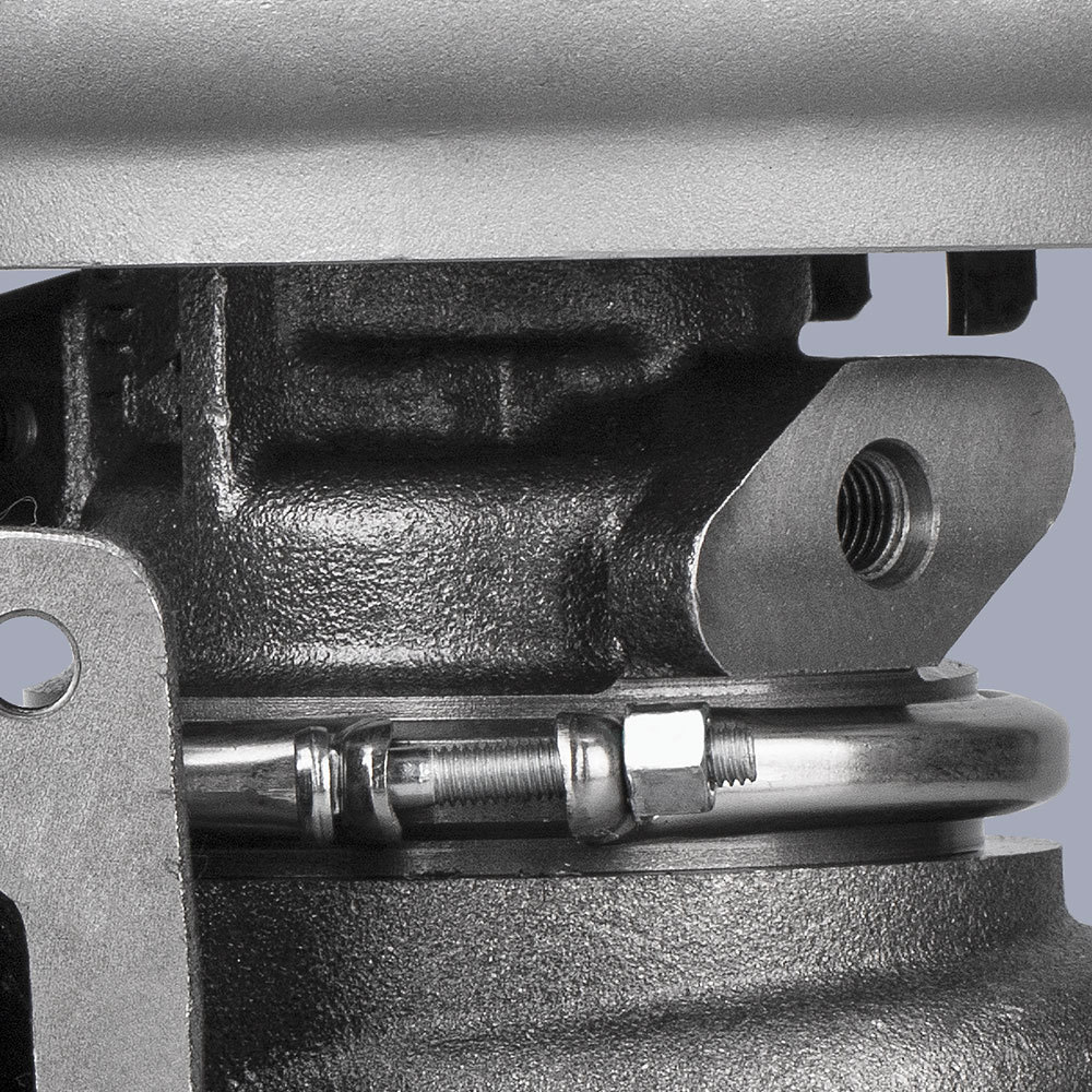 universal Turbo Cartucho A/R: 0.66 Compatible para Dodge RAM 2500/3500 5.9L 2003-2004 T3 Flange Turbocompresor