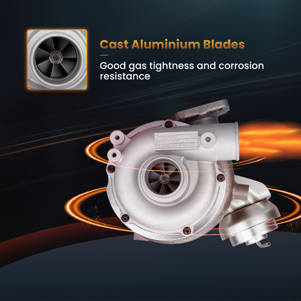 Compatible para MAZDA 6 Citd MPV 2.0 di 121 cv 136 CV RHF4V Turbocompresor VDA10019 VJ32 Turbo