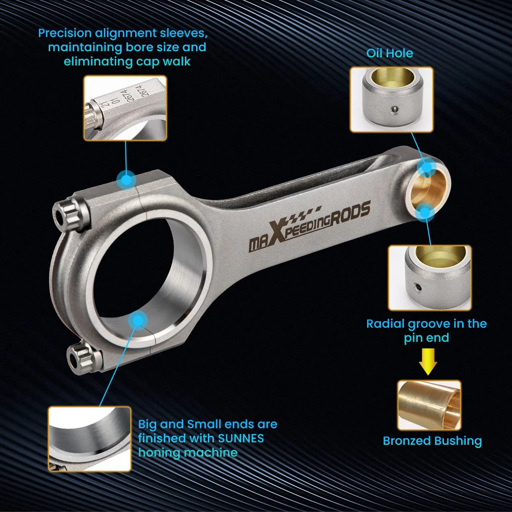 Scat 3/8in Rod Cap Alignment Sleeves