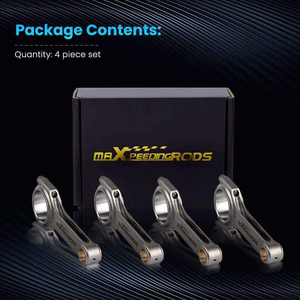 Maxpeedingrods 9LSRJV Connecting Rods for Ford Duratec Mazda MZR 2.0L Focus EcoSport