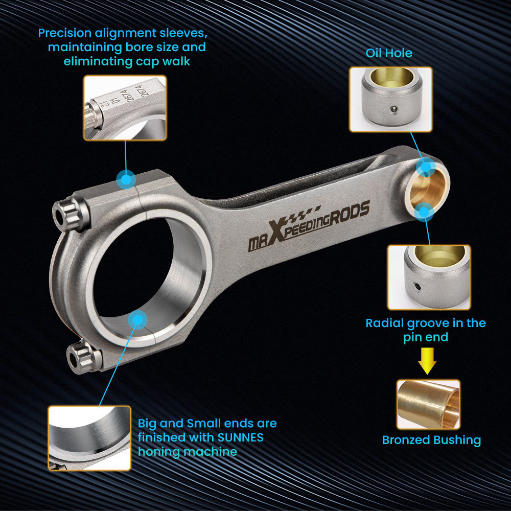 Conrods compatible for Audi RS3 TT RS 5 Cylinder 2.5L Connecting Rods
