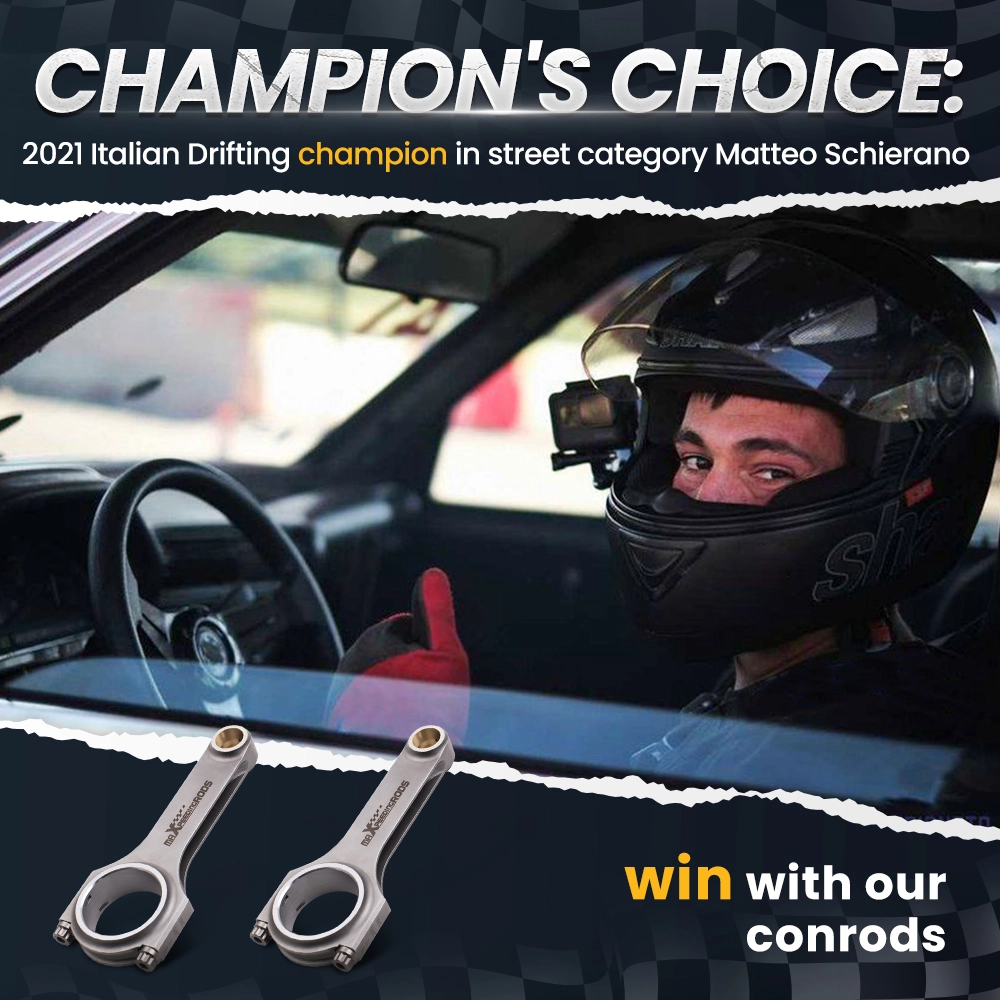 Connecting Rod Rods compatible for Datsun 240Z compatible for Nissan  Skyline L24 Laurel Cedric Conrods, image size:1000x1000