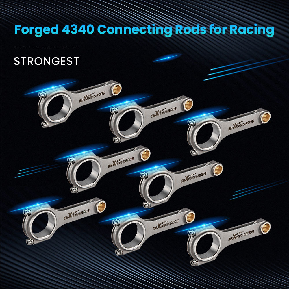 Connecting Rods compatible for BMW M60 B40 4.0L M62 4.4L ConRod Conrods ARP Bolt