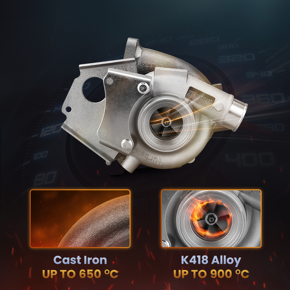 Turbocompresor compatible para Isuzu Elf compatible para GMC W 5.2L 4HK1 VDA40016 8980277725