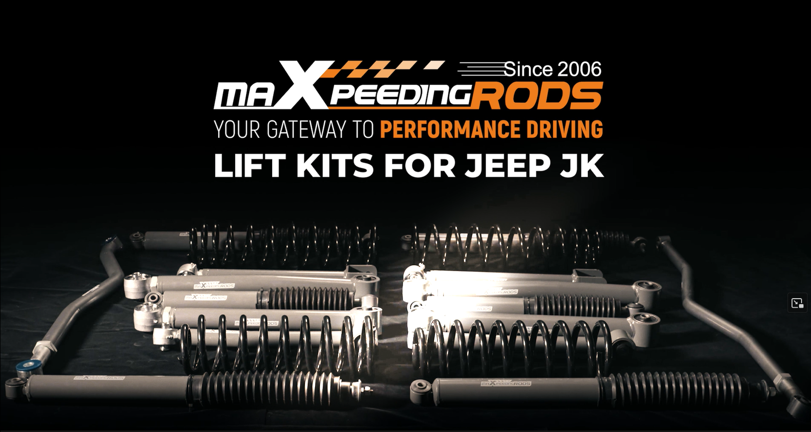 FrontRear Braided Brake Hose Kit compatible for Jeep Wrangler JK JKU 2007-2018