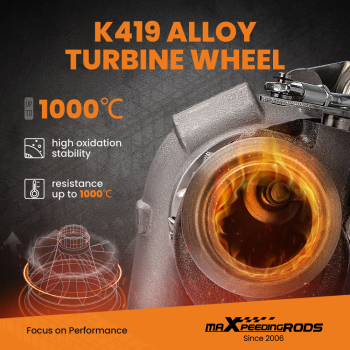 Billet Turbocharger TD025 compatible para Citroen Ford Peugeot 1.6HDI 49173-07508 90HP 66KW