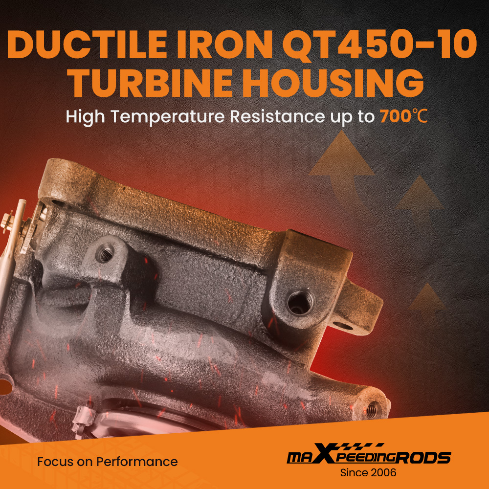 Turbo Turbocharger compatible pour Mazda CX-7 CX7 2.3L Turbocharged K04 MZR DISI K0422-582