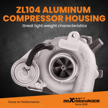 Turbocharger Compatible for Mazda CX7 CX-7 2.3L K0422-582 K04 2006-2014 New Direct Replacement Turbocharger