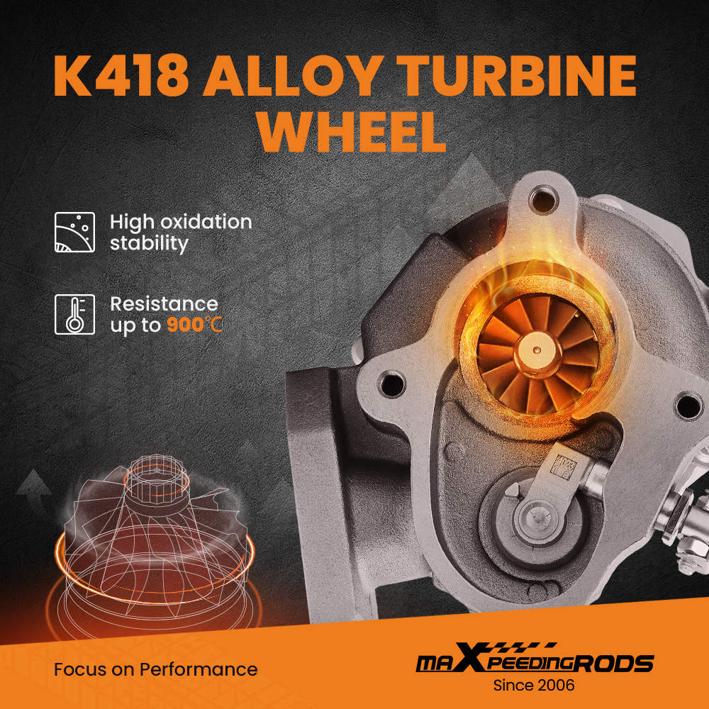 Turbo Turbocharger compatible pour VW T4 Transporter 2.5 TDI ACV ABL AJT AUF 53149887018