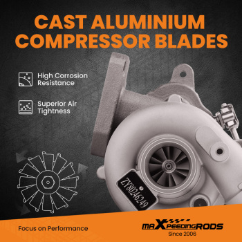 Turbo Turbocharger compatible pour VW T4 Transporter 2.5 TDI ACV ABL AJT AUF 53149887018