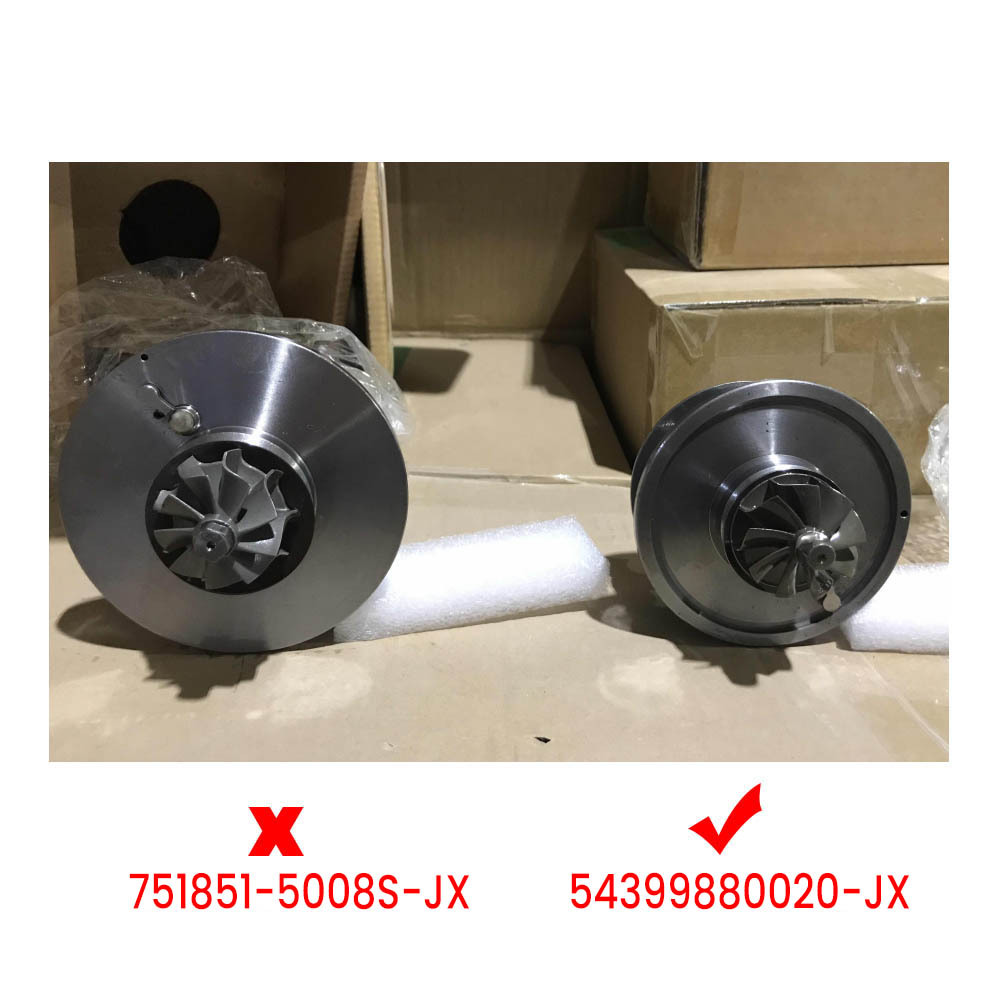 CHRA Turbo Cartouche compatible pour VOLKSWAGEN POLO 7 / POLO 8 1.9 TDI 100 cv 54399880020