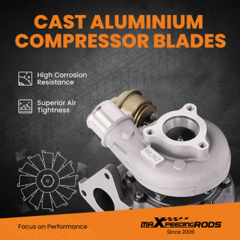 For GT2052V TurboCharger compatible for Nissan Patrol DI Mistral Terrano 3.0L ZD30DDTI 125KW