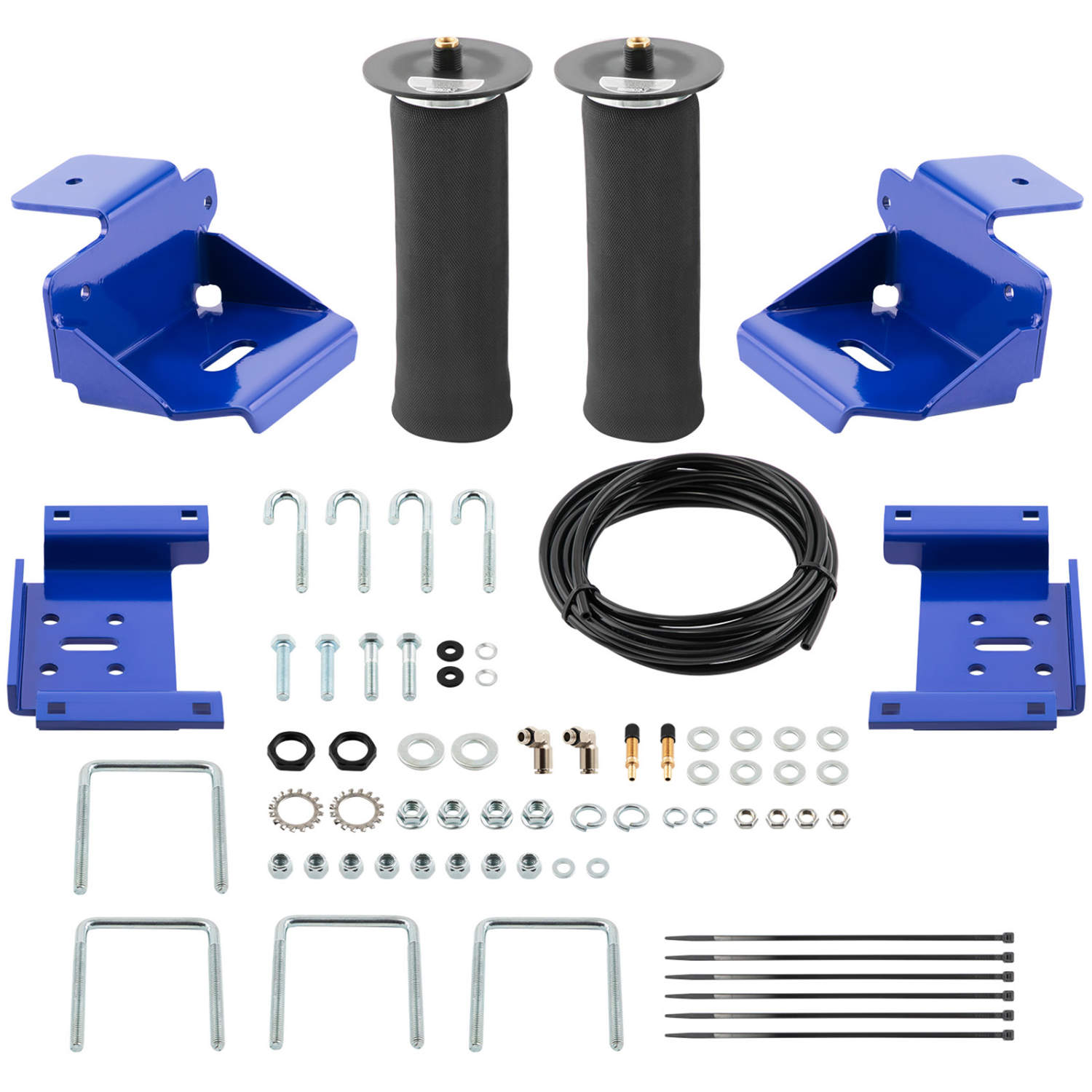 Rear Air Spring Kit Bags Air lines compatible for Ford F150 PICKUP 2WD 4WD 20102014Maxpeedingrods