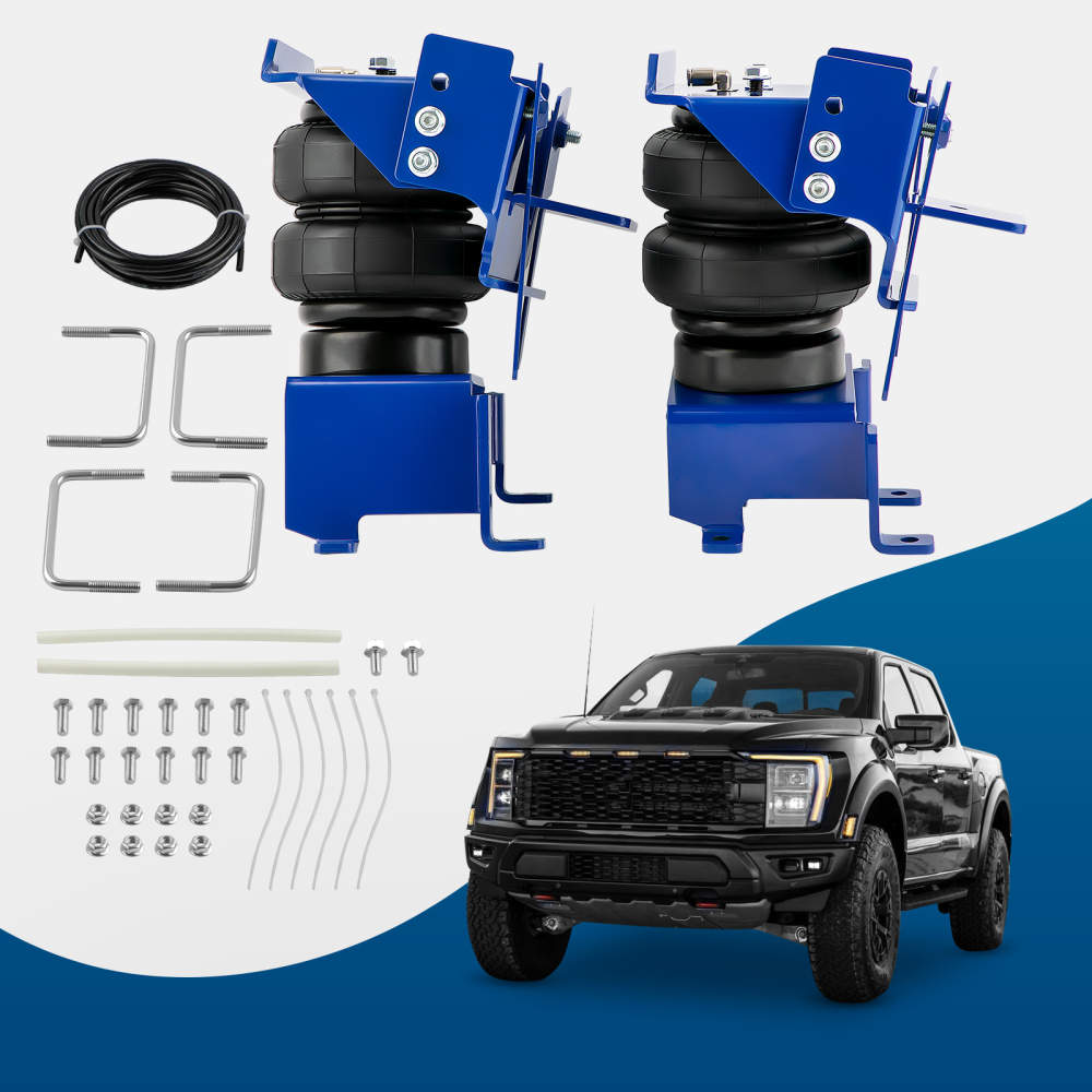 Air helper Springs Bag Level Suspension Kit compatible for Ford 150 2 4