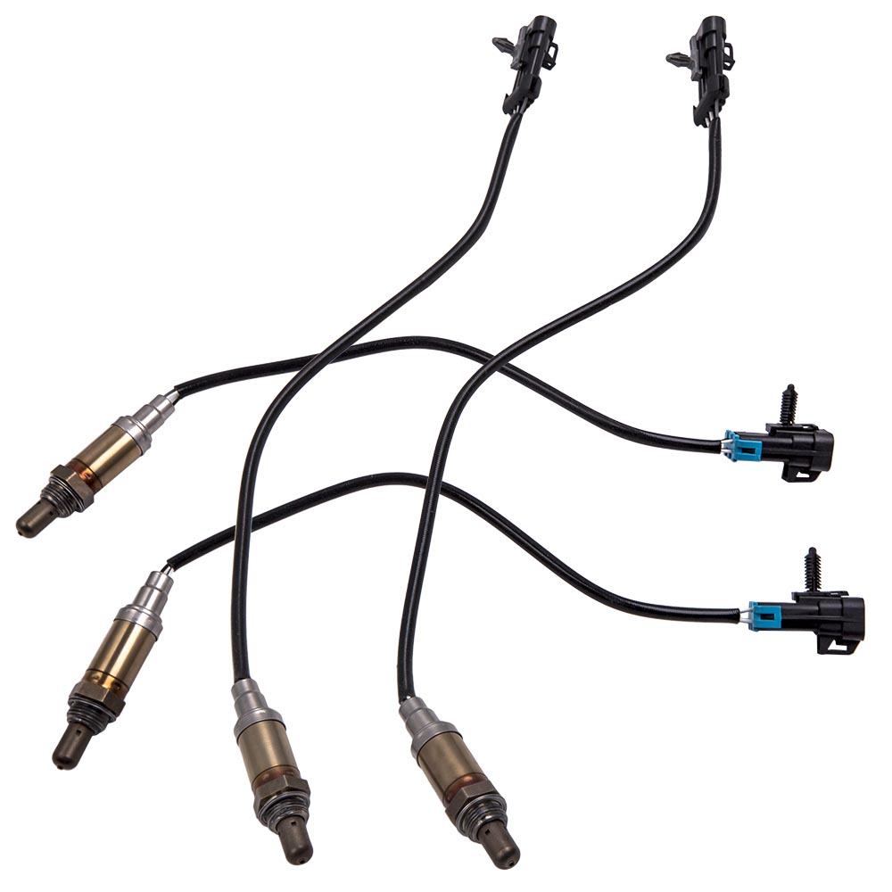 Compatible for Chevrolet Silverado compatible for GMC Sierra 1500 Oxygen Sensor O2 4PCS 234-4012 234-4018