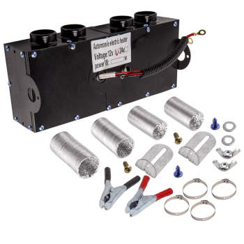 Universal 12V 150W/300W Adjustable Diesel Heater 4 Hole Car Auto Defroster Demister