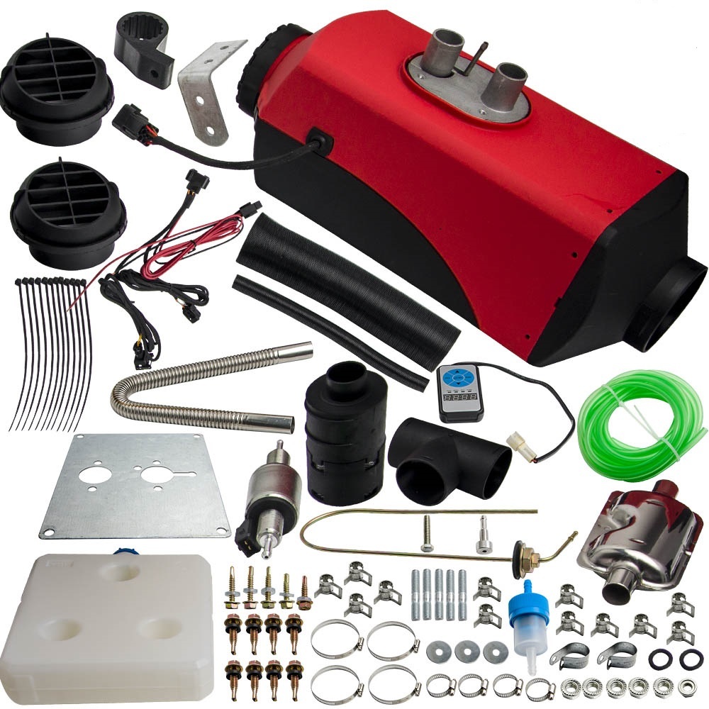 Diesel Heater 12V 5KW-8KW Digital Switch 10LTank diesel heater for Van Lorry Boat Motorhome