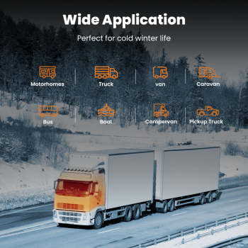 Diesel Heater 12V 5KW LCD Monitor 2KW-8KW diesel heater for Van Car Trucks Bus Silencers