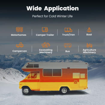 Diesel Heater 12V 5KW LCD Monitor Display 2KW-5KW diesel heater for Van SUV Trucks MotorHome