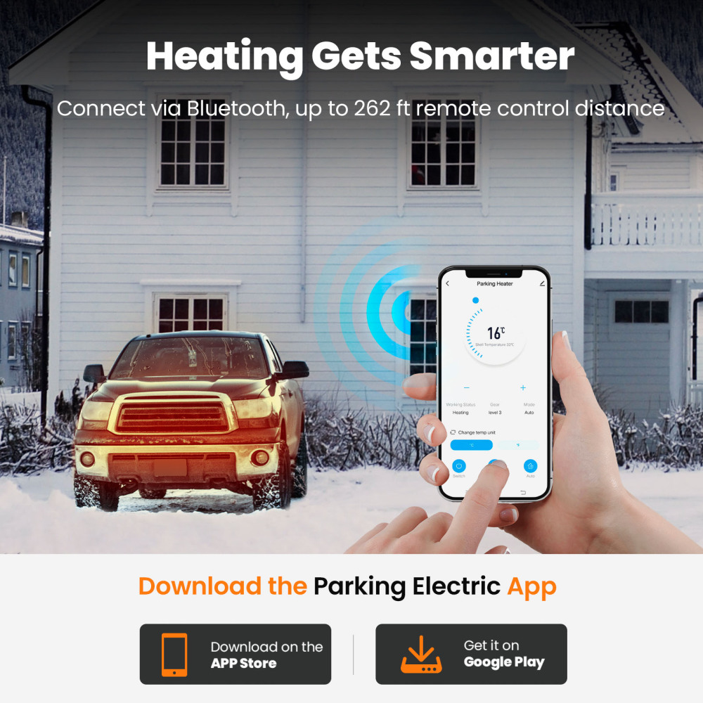 Diesel Heater 5KW 12V with Moblie Control diesel heater for Van, Motorhomes, for Campervans, for Travel Trailers