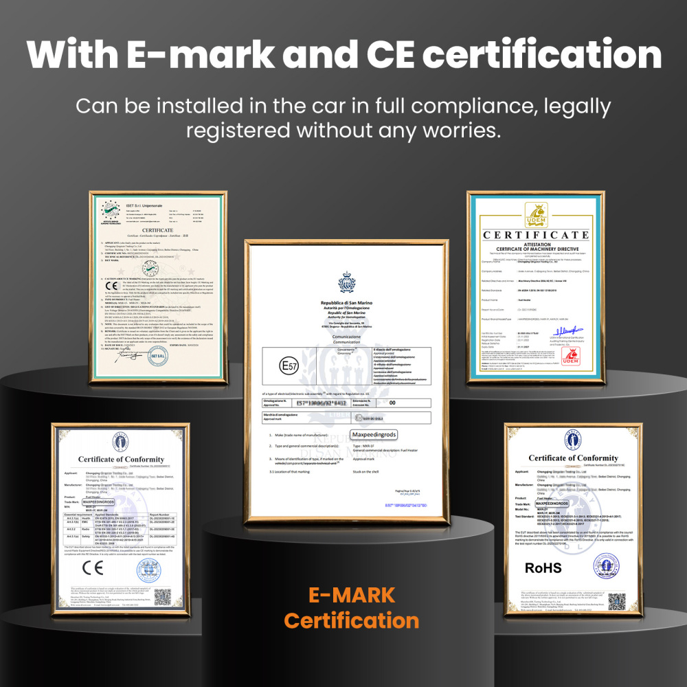 Diesel Heater 5KW 12V with Moblie Control diesel heater for Van, Motorhomes, for Campervans, for Travel Trailers
