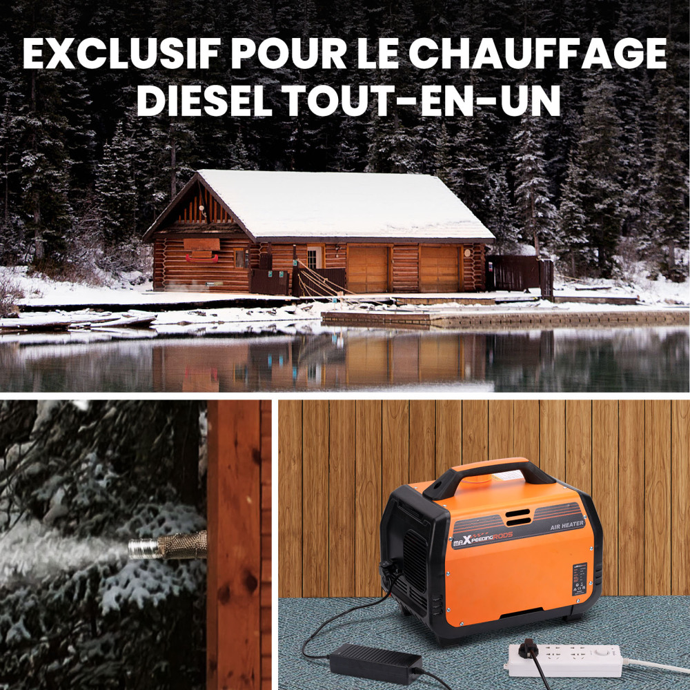 Adaptateur de courant Uniquement pour le chauffage diesel sur pied All-in-one 12V-15V
