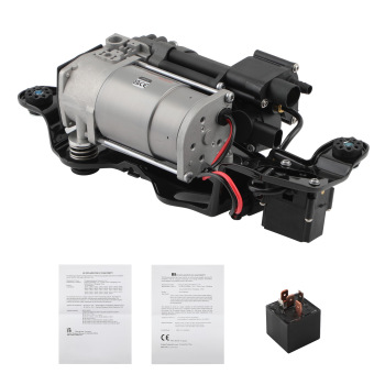 Air Suspension Compressor W/ Bracket Valve Block compatible for BMW X5 F15 X6 F16 2013-2019