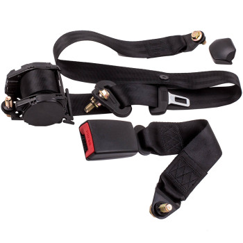 Cintura di sicurezza retrattile regolabile a 3 punti per auto per veicoli compatibile per Mercedes