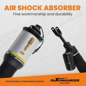 Par de puntales de suspensión de aire delanteros compatible para VW Phaeton compatible para Bentley Continental 3D0616039