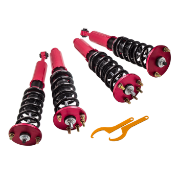 Compatible for Honda Accord 2003-2007 Maxpeedingrods Suspension Kits Adjustable Height Coil Strut Coilovers lowering kit