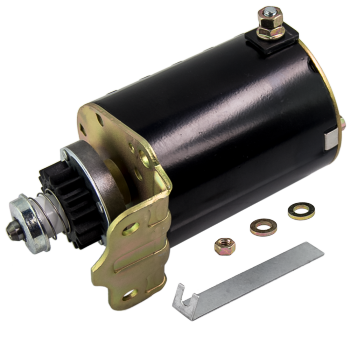 Starter Motor compatible for Briggs Stratton 16 tooth Heavy Duty and Ride on Mower 499521