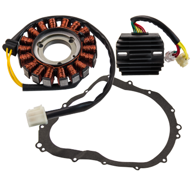 สเตเตอร์ อุปกรณ์ควบคุมแรงเคลื่อนไฟฟ้า พร้อมปะเก็น สำหรับ ซูซูกิ GSXR 750 2006-10 07 08 09  