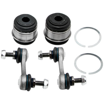 8pcs Rear Control Arms Bushing Drop Link Kit compatible for BMW 5 Series E39 1997-2003