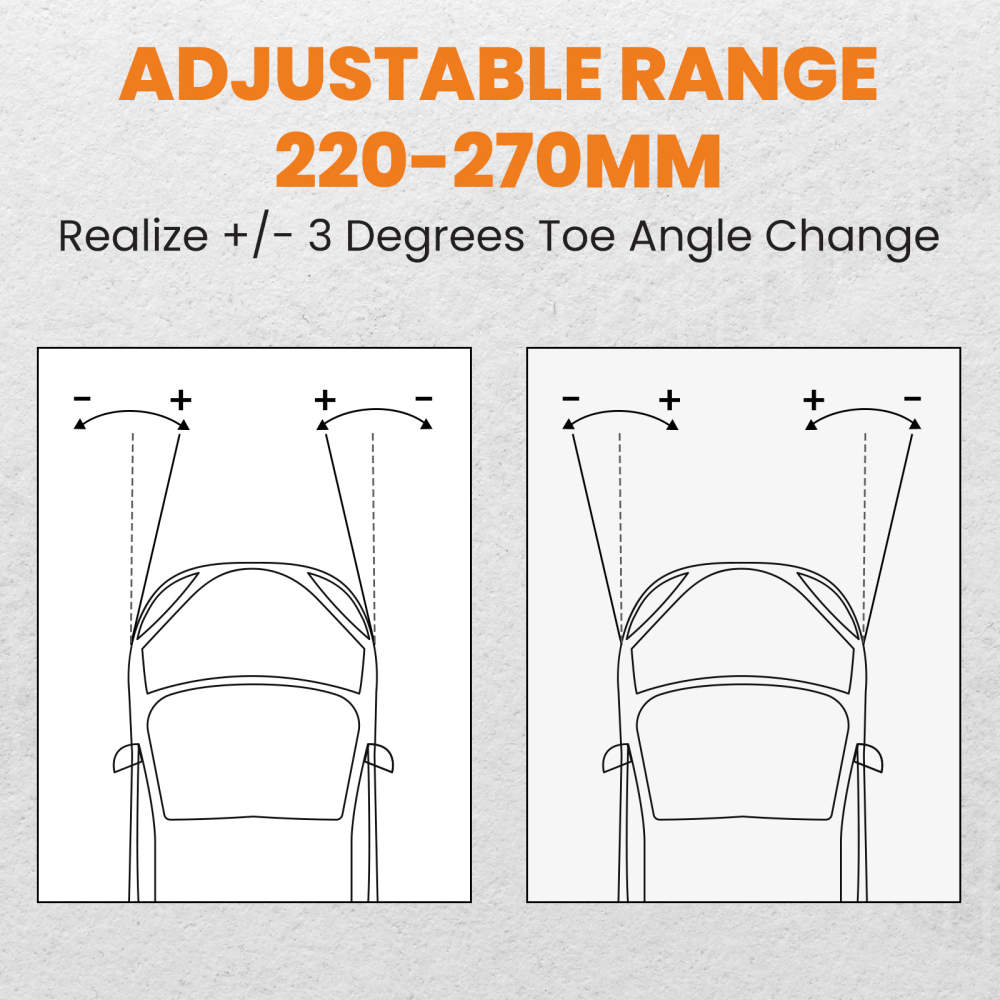 Buy Pair Adjustable Rear Toe Control Arms Kit compatible for Lexus ...