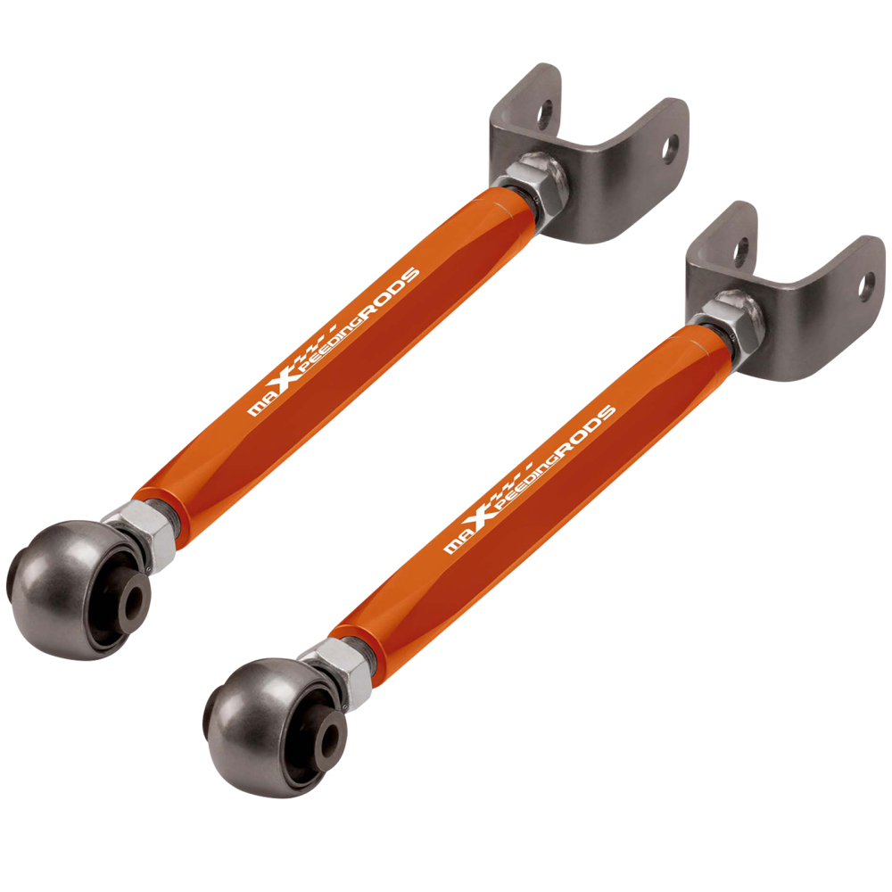 2x Adjustable Rear Trailing Arms Kits compatible for Tesla Model 3 / Y 2017-2022 6061-T6