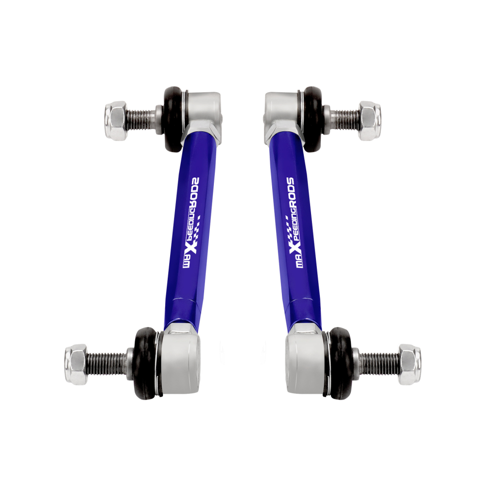 2x Adjustable Front Stabilizer End Links compatible for Tesla model 3 / model Y 2017-2022